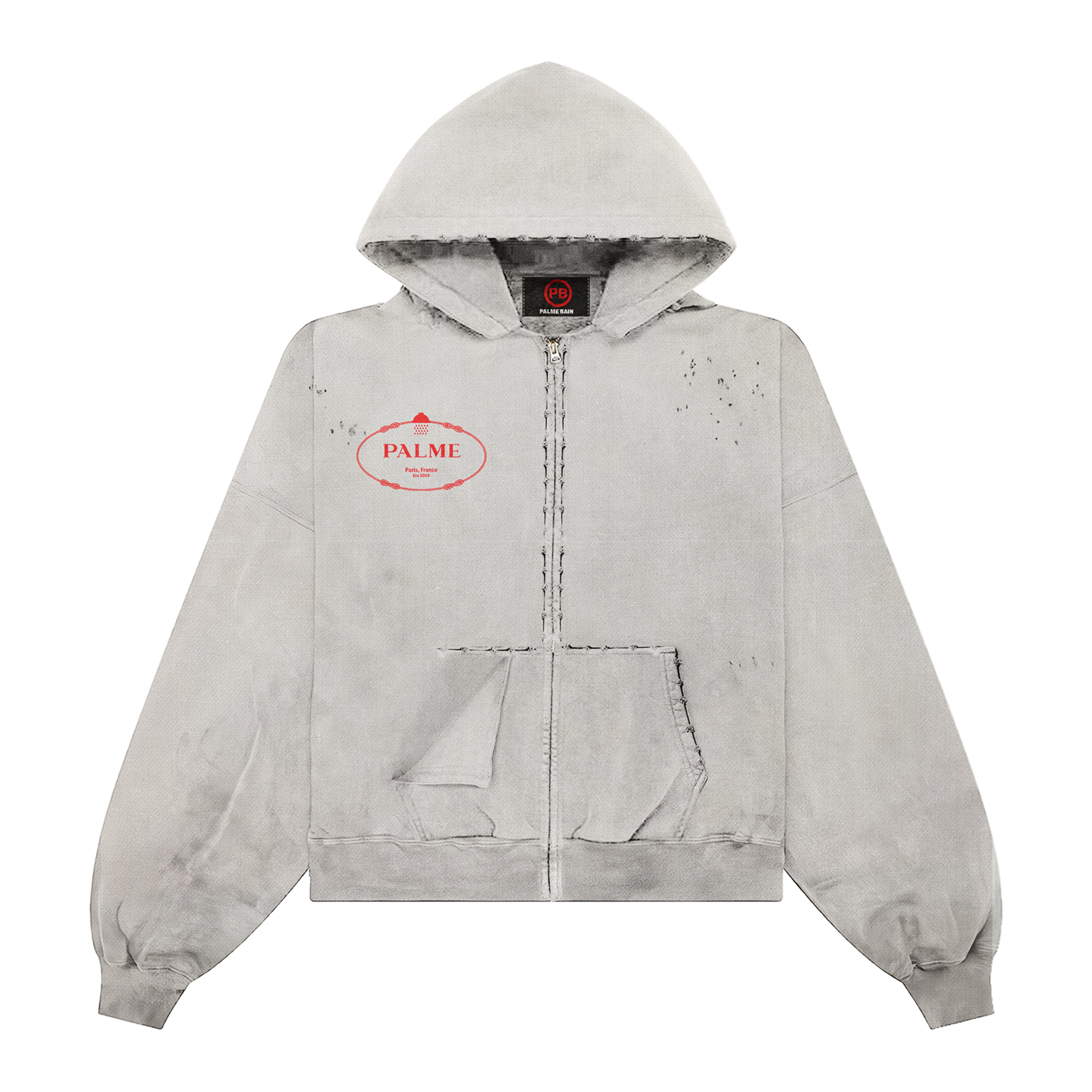 Relaxed Zip Up Jacket