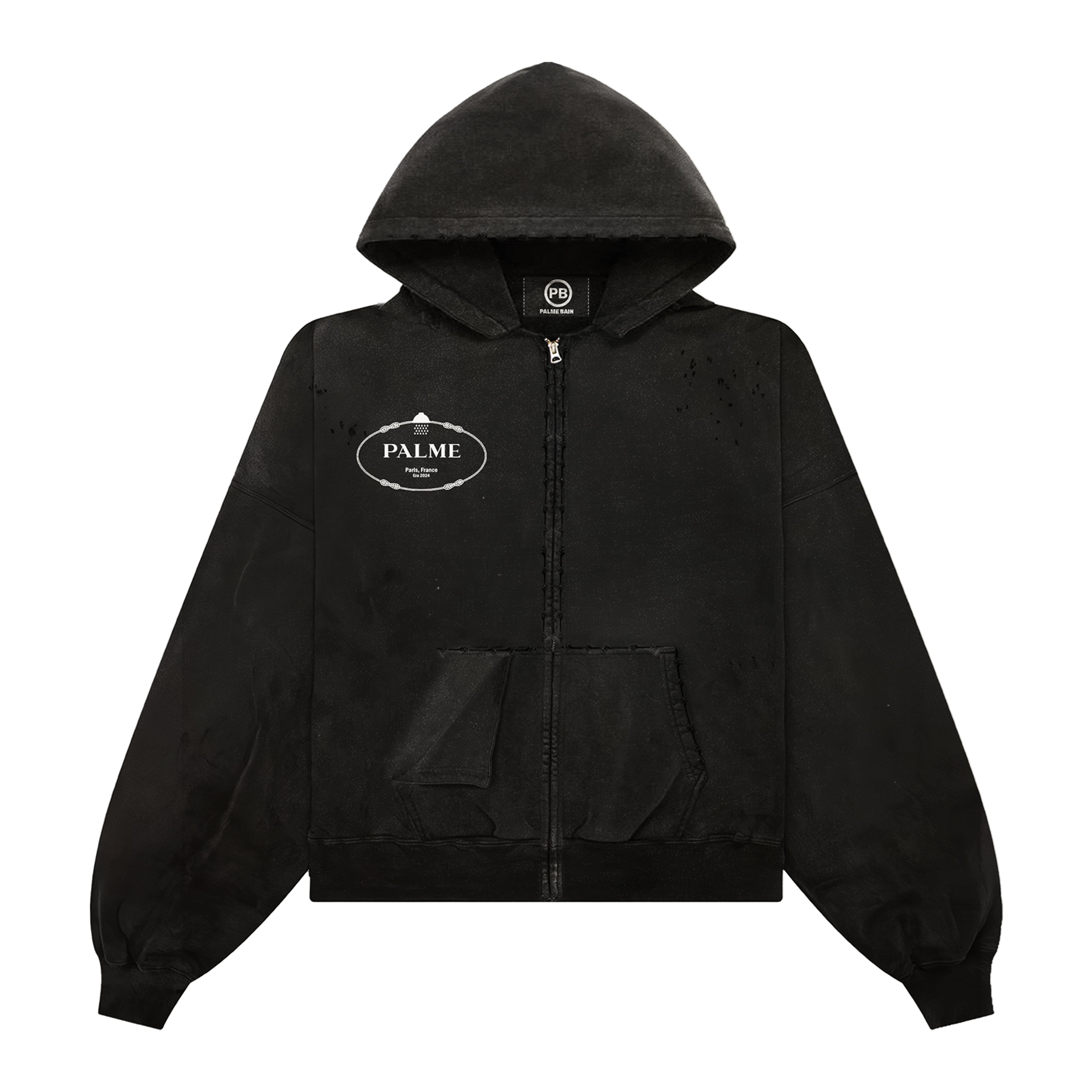 Relaxed Zip Up Jacket