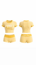 Yellow Yoga Set
