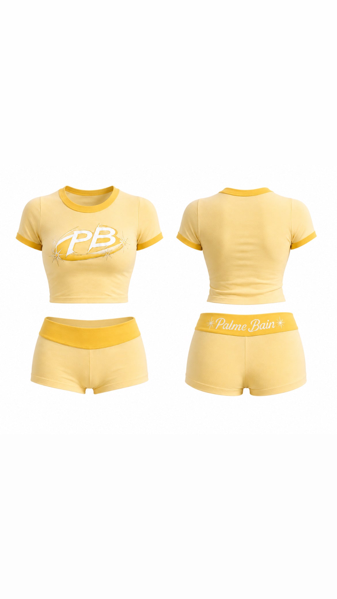 Yellow Yoga Set
