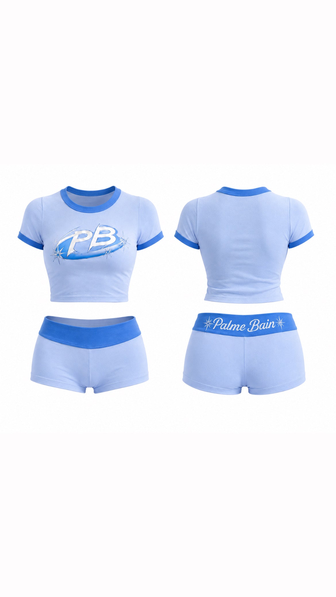 Blue Yoga Set